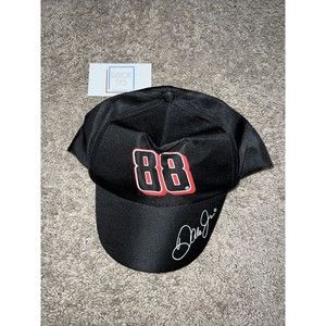 Dale Earnhart Jr. NASCAR Child’s Cap Hat Black Adjustable W/ Printed Signature